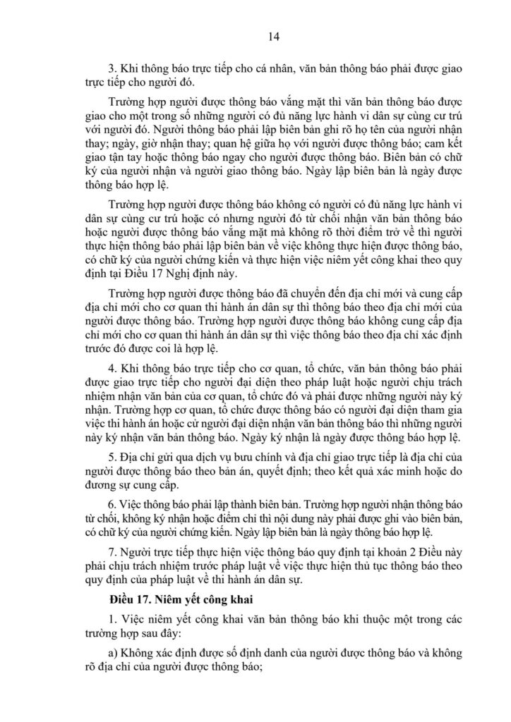 Văn phòng thi hành án dân sự Công ty hợp danh Bến Cát