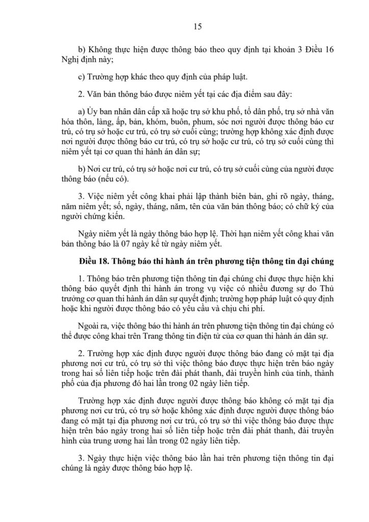 Văn phòng thi hành án dân sự Công ty hợp danh Bến Cát