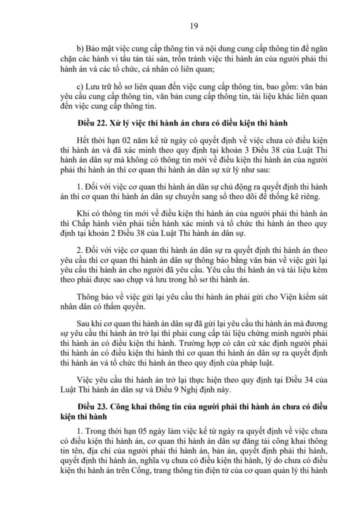 Văn phòng thi hành án dân sự Công ty hợp danh Bến Cát